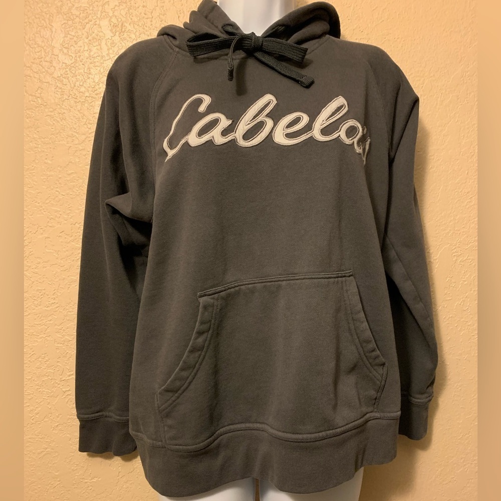 CABELAS Rhino Gray Women’s Size M Pull Over Hoodie